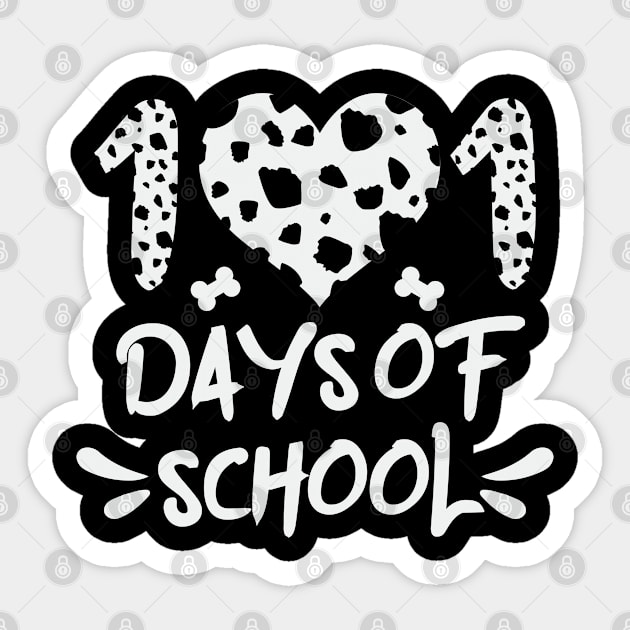 101 Dalmatians Heart days of school Sticker by ARMU66